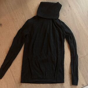 Lululemon Black Turtleneck Sweater